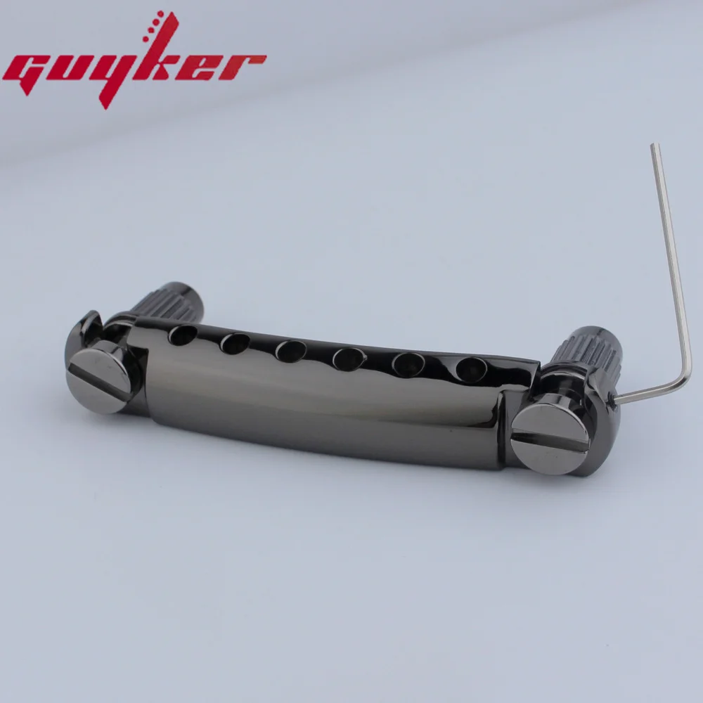 GUYKER Guitar Stop Bar Tailpiece with Anchors And Studs for LP SG Guitars