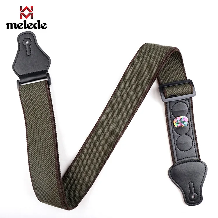 New High Quality Cotton Guitar Strap Acoustic Guitar Strap Electric Bass Guitar Strap Adjustable Length Widen 6.2 Cm