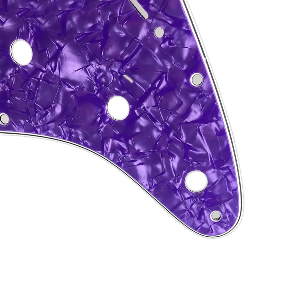 Pleroo Custom Guitar Pickguard - For USA / Mexico Fd Standard Strat 72' 11 Screw Hole St Scratch Plate Multi color Choice Pleroo Custom Guitar Pickguard - For USA / Mexico Fd Standard Strat 72' 11 Screw Hole St Scratch Plate Multi color Choice