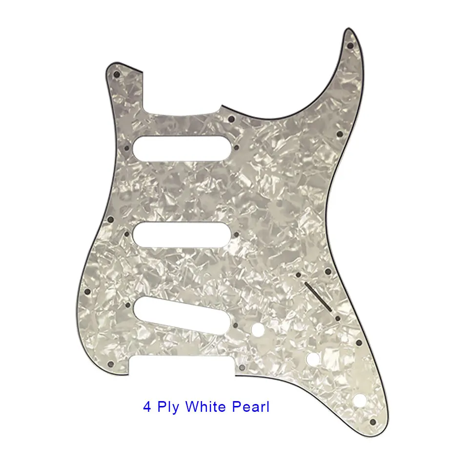 Pleroo Custom Guitar Pickguard - For USA / Mexico Fd Standard Strat 72' 11 Screw Hole St Scratch Plate Multi color Choice Pleroo Custom Guitar Pickguard - For USA / Mexico Fd Standard Strat 72' 11 Screw Hole St Scratch Plate Multi color Choice