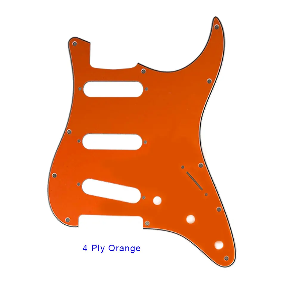 Pleroo Custom Guitar Pickguard - For USA / Mexico Fd Standard Strat 72' 11 Screw Hole St Scratch Plate Multi color Choice Pleroo Custom Guitar Pickguard - For USA / Mexico Fd Standard Strat 72' 11 Screw Hole St Scratch Plate Multi color Choice