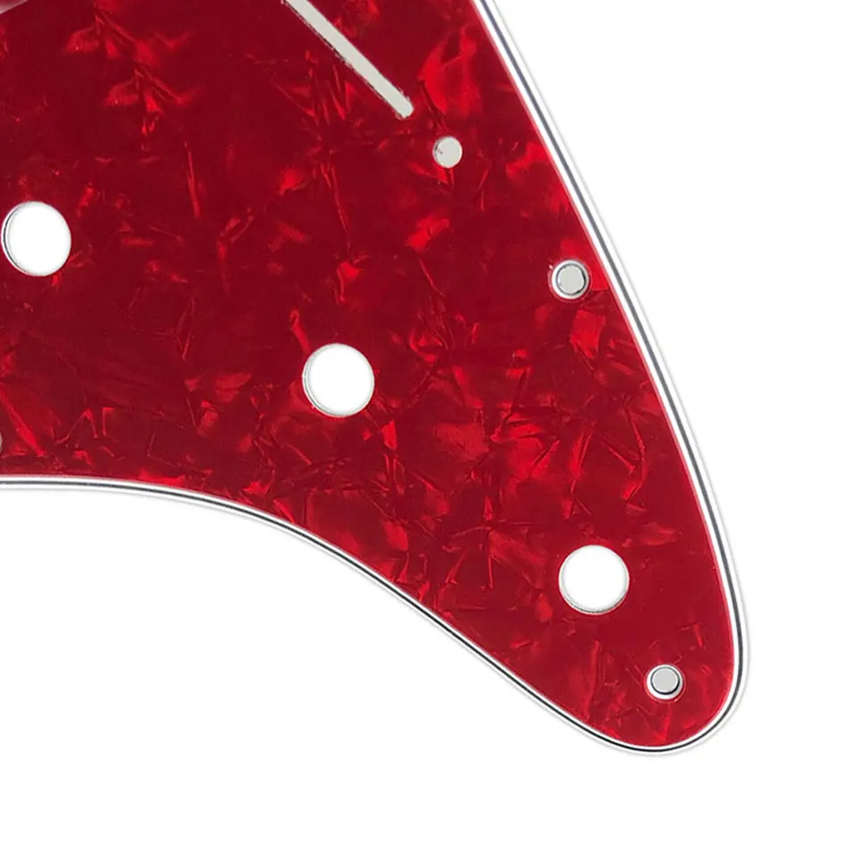 Pleroo Custom Guitar Pickguard - For USA / Mexico Fd Standard Strat 72' 11 Screw Hole St Scratch Plate Multi color Choice Pleroo Custom Guitar Pickguard - For USA / Mexico Fd Standard Strat 72' 11 Screw Hole St Scratch Plate Multi color Choice