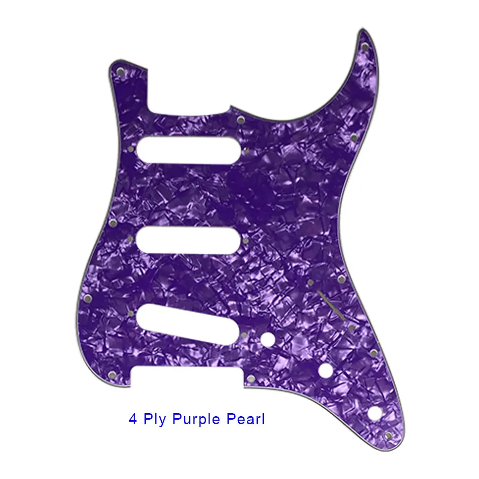 Pleroo Custom Guitar Pickguard - For USA / Mexico Fd Standard Strat 72' 11 Screw Hole St Scratch Plate Multi color Choice Pleroo Custom Guitar Pickguard - For USA / Mexico Fd Standard Strat 72' 11 Screw Hole St Scratch Plate Multi color Choice