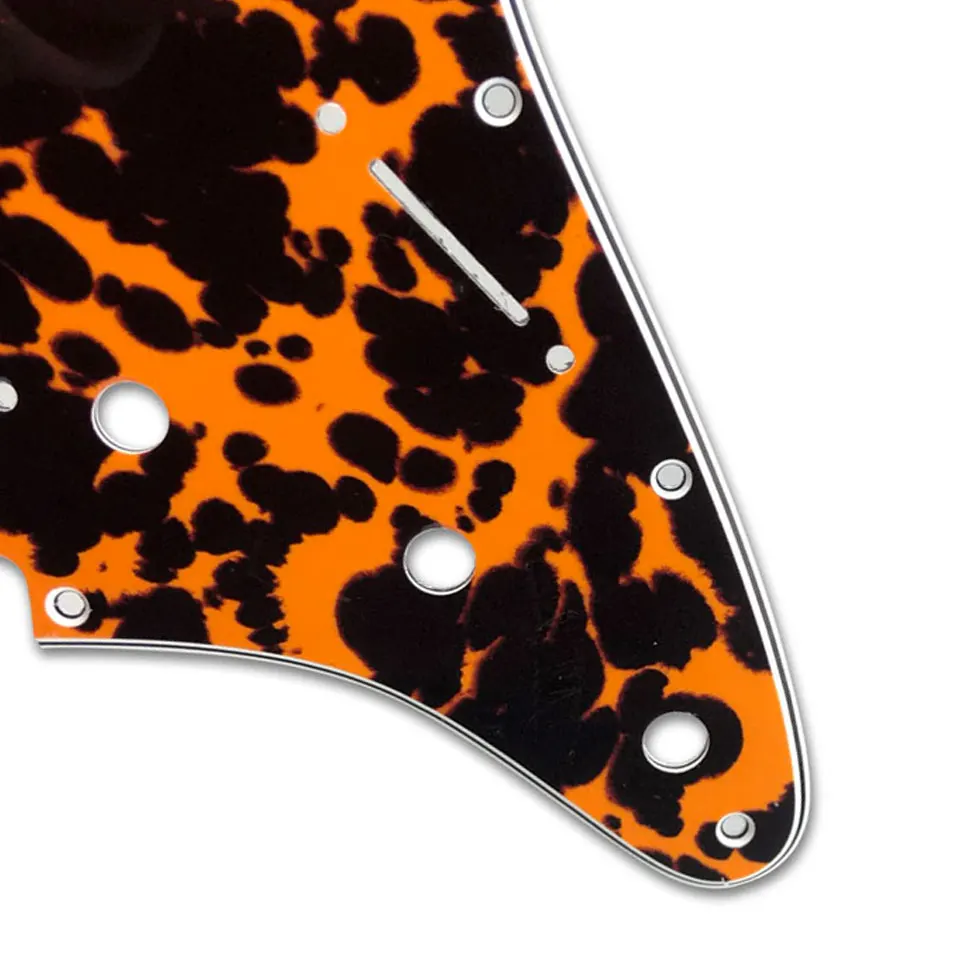 Pleroo Custom Guitar Pickguard - For USA / Mexico Fd Standard Strat 72' 11 Screw Hole St Scratch Plate Multi color Choice Pleroo Custom Guitar Pickguard - For USA / Mexico Fd Standard Strat 72' 11 Screw Hole St Scratch Plate Multi color Choice