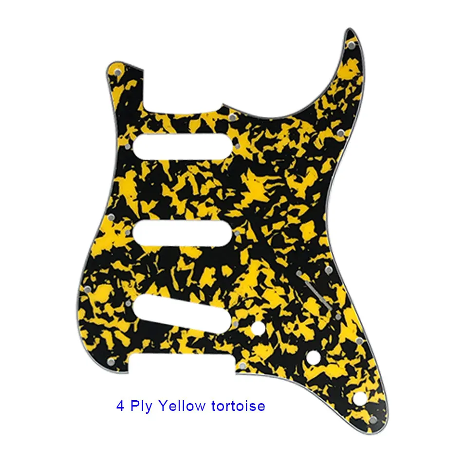 Pleroo Custom Guitar Pickguard - For USA / Mexico Fd Standard Strat 72' 11 Screw Hole St Scratch Plate Multi color Choice Pleroo Custom Guitar Pickguard - For USA / Mexico Fd Standard Strat 72' 11 Screw Hole St Scratch Plate Multi color Choice