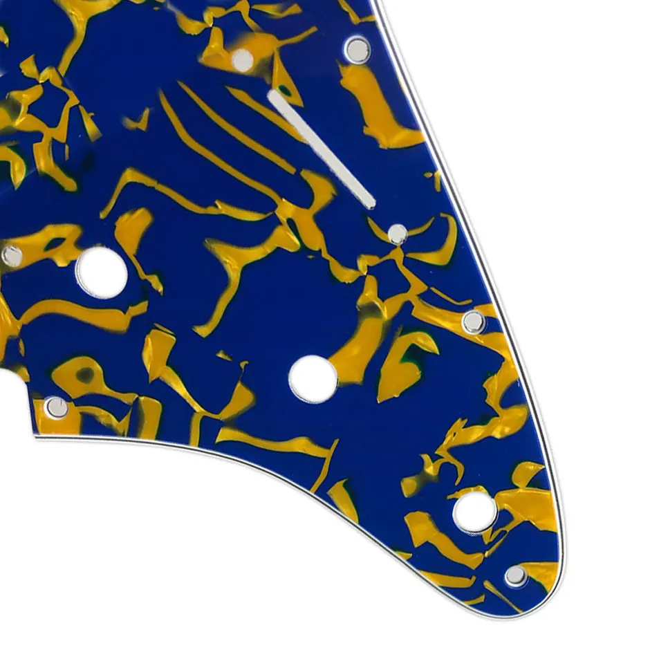 Pleroo Custom Guitar Pickguard - For USA / Mexico Fd Standard Strat 72' 11 Screw Hole St Scratch Plate Multi color Choice Pleroo Custom Guitar Pickguard - For USA / Mexico Fd Standard Strat 72' 11 Screw Hole St Scratch Plate Multi color Choice