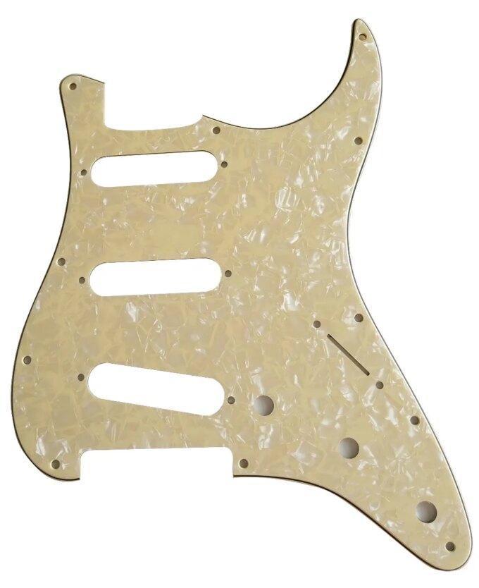 Pleroo Custom Guitar Pickguard - For USA / Mexico Fd Standard Strat 72' 11 Screw Hole St Scratch Plate Multi color Choice - Image 2