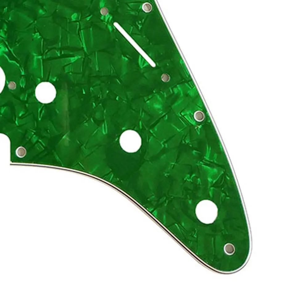 Pleroo Custom Guitar Pickguard - For USA / Mexico Fd Standard Strat 72' 11 Screw Hole St Scratch Plate Multi color Choice Pleroo Custom Guitar Pickguard - For USA / Mexico Fd Standard Strat 72' 11 Screw Hole St Scratch Plate Multi color Choice