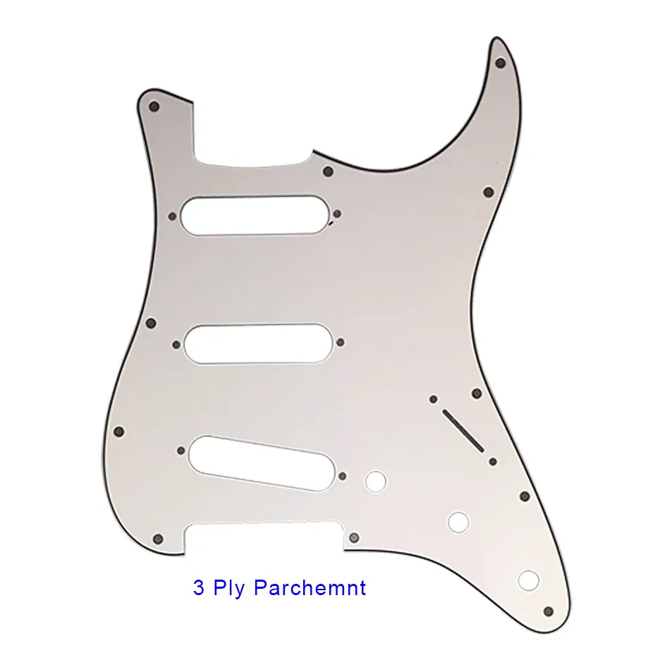 Pleroo Custom Guitar Pickguard - For USA / Mexico Fd Standard Strat 72' 11 Screw Hole St Scratch Plate Multi color Choice Pleroo Custom Guitar Pickguard - For USA / Mexico Fd Standard Strat 72' 11 Screw Hole St Scratch Plate Multi color Choice