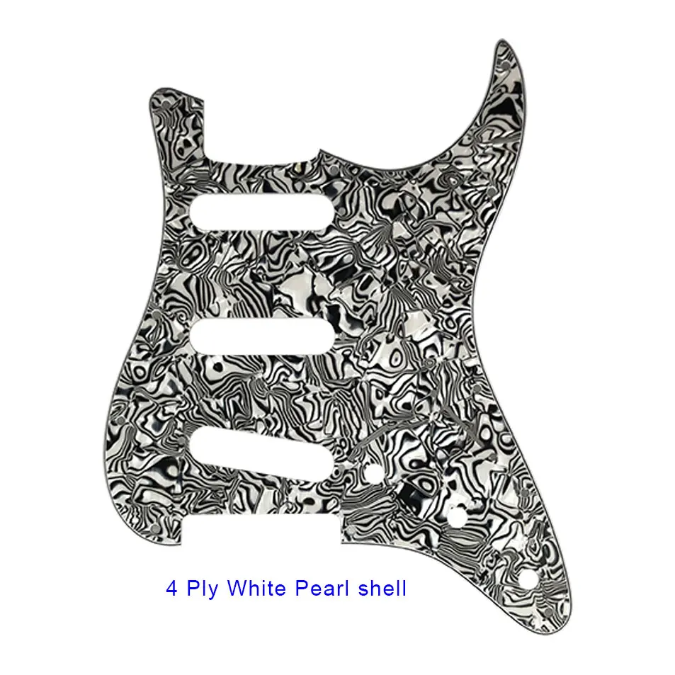 Pleroo Custom Guitar Pickguard - For USA / Mexico Fd Standard Strat 72' 11 Screw Hole St Scratch Plate Multi color Choice Pleroo Custom Guitar Pickguard - For USA / Mexico Fd Standard Strat 72' 11 Screw Hole St Scratch Plate Multi color Choice