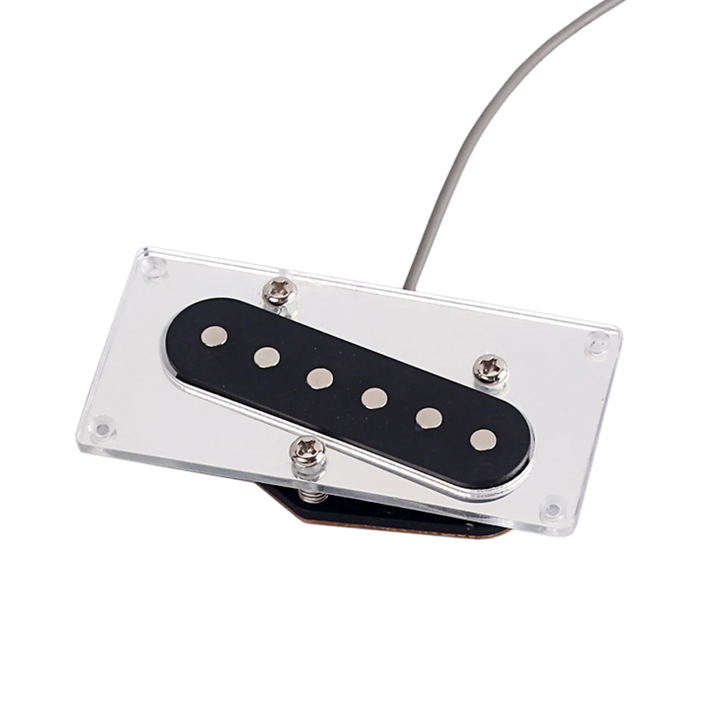 Conversion pickup mounting ring guitar-humbucker to telecaster bridge arcylic mirror