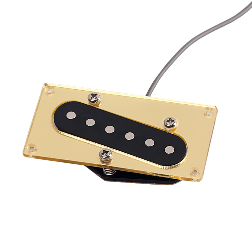 Conversion pickup mounting ring guitar-humbucker to telecaster bridge arcylic mirror