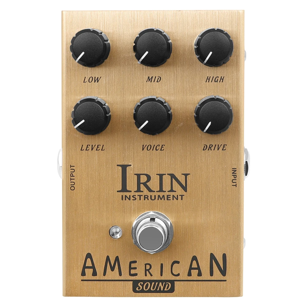 IRIN Guitar Effect Pedal Overdrive Distortion Speakers Analog Classic British Rock Effect Electric Bass Guitar Pedal True Bypass IRIN Guitar Effect Pedal Overdrive Distortion Speakers Analog Classic British Rock Effect Electric Bass Guitar Pedal True Bypass