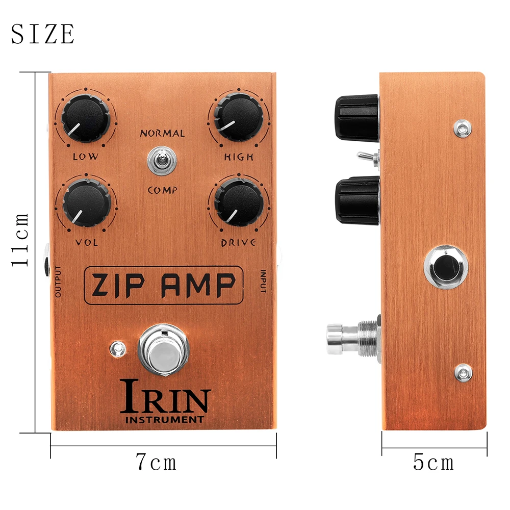 IRIN Guitar Effect Pedal Overdrive Distortion Speakers Analog Classic British Rock Effect Electric Bass Guitar Pedal True Bypass IRIN Guitar Effect Pedal Overdrive Distortion Speakers Analog Classic British Rock Effect Electric Bass Guitar Pedal True Bypass