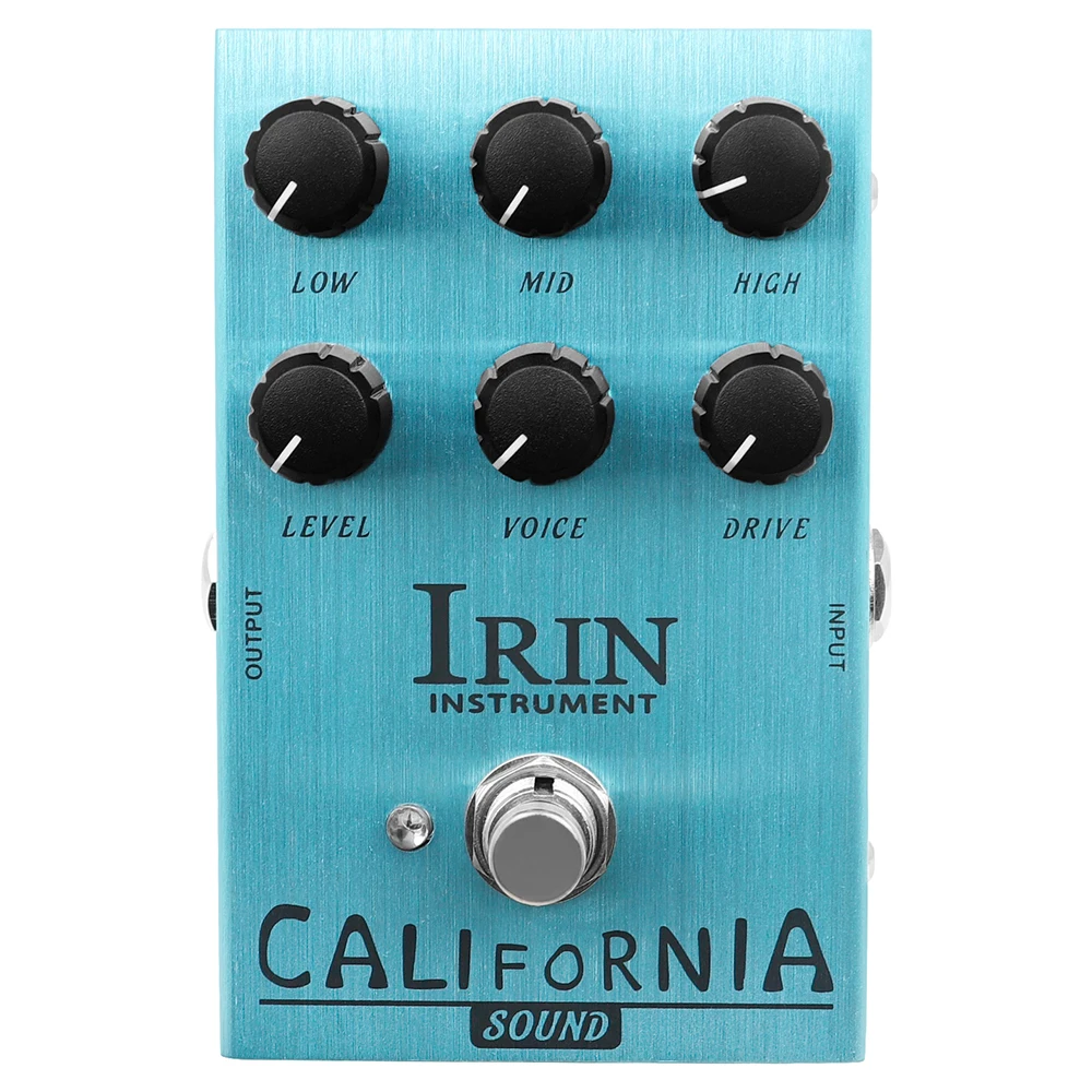 IRIN Guitar Effect Pedal Overdrive Distortion Speakers Analog Classic British Rock Effect Electric Bass Guitar Pedal True Bypass IRIN Guitar Effect Pedal Overdrive Distortion Speakers Analog Classic British Rock Effect Electric Bass Guitar Pedal True Bypass