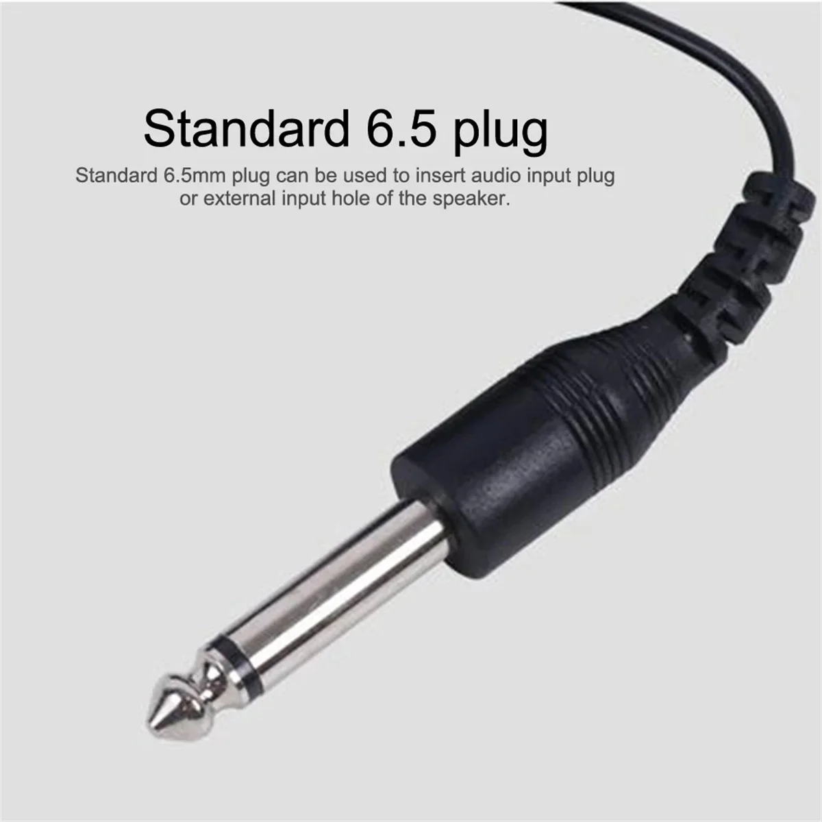 Audio Jack Clip On Pickup for Acoustic GuitarMandolinBouzoukiViolinBanjoUkulele Length 2.5 M Sound Pickup Transducer